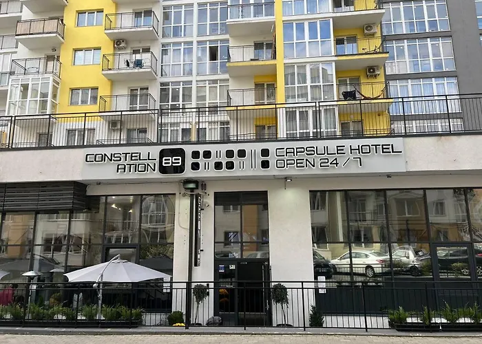 Hotel Cápsula Capsule Constellation 89 Lviv